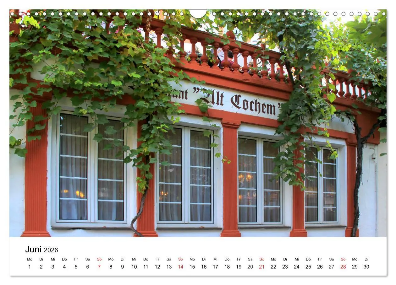 Bild: 9783457827147 | Cochem - Eine Perle an der Mosel (Wandkalender 2026 DIN A3 quer),...