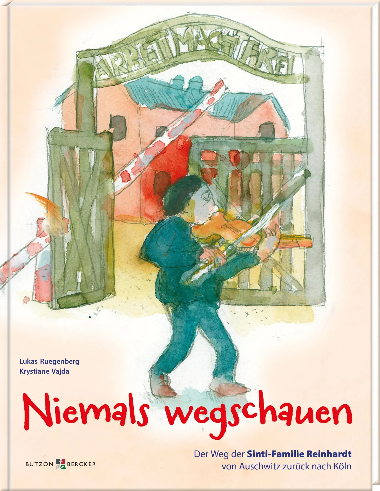 Cover: 9783766637147 | Niemals wegschauen | Der Weg der Sinti Familie Reinhardt | Vajda