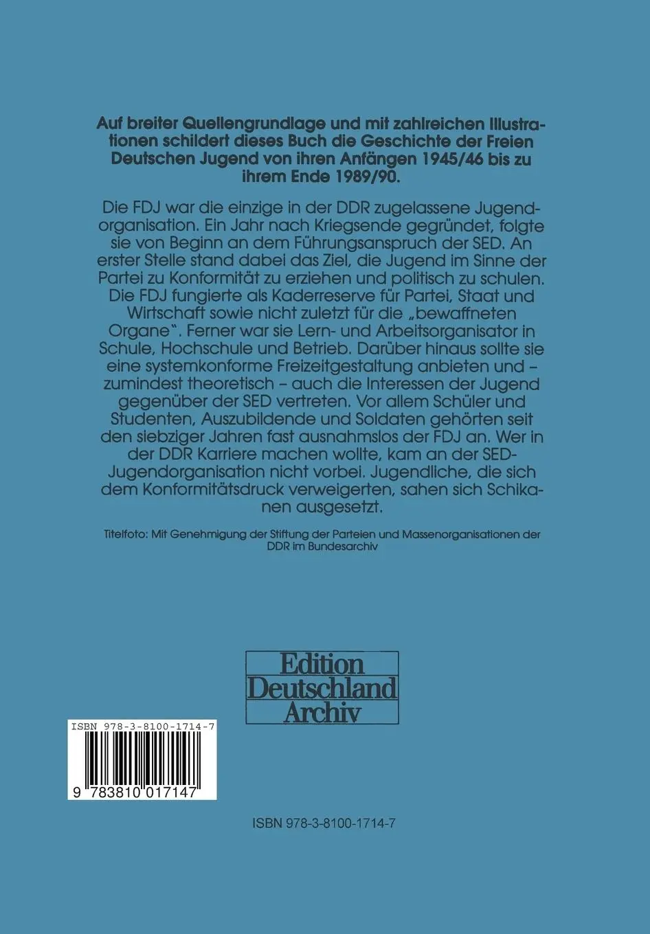 Rückseite: 9783810017147 | Blaue Hemden - Rote Fahnen | Gerd-Rüdiger Stephan (u. a.) | Buch