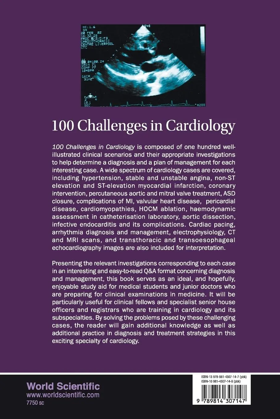 Rückseite: 9789814307147 | 100 CHALLENGES IN CARDIOLOGY | Ramsdale David R | Taschenbuch | 2010