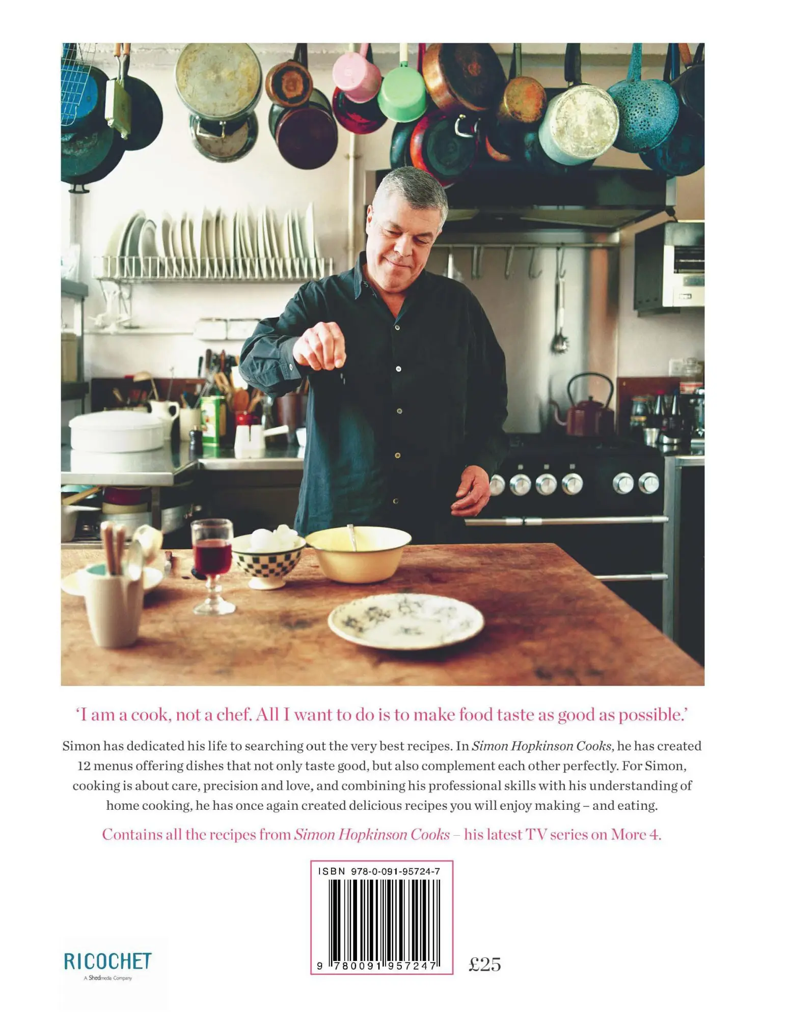 Rückseite: 9780091957247 | Simon Hopkinson Cooks | Simon Hopkinson | Buch | Gebunden | Englisch