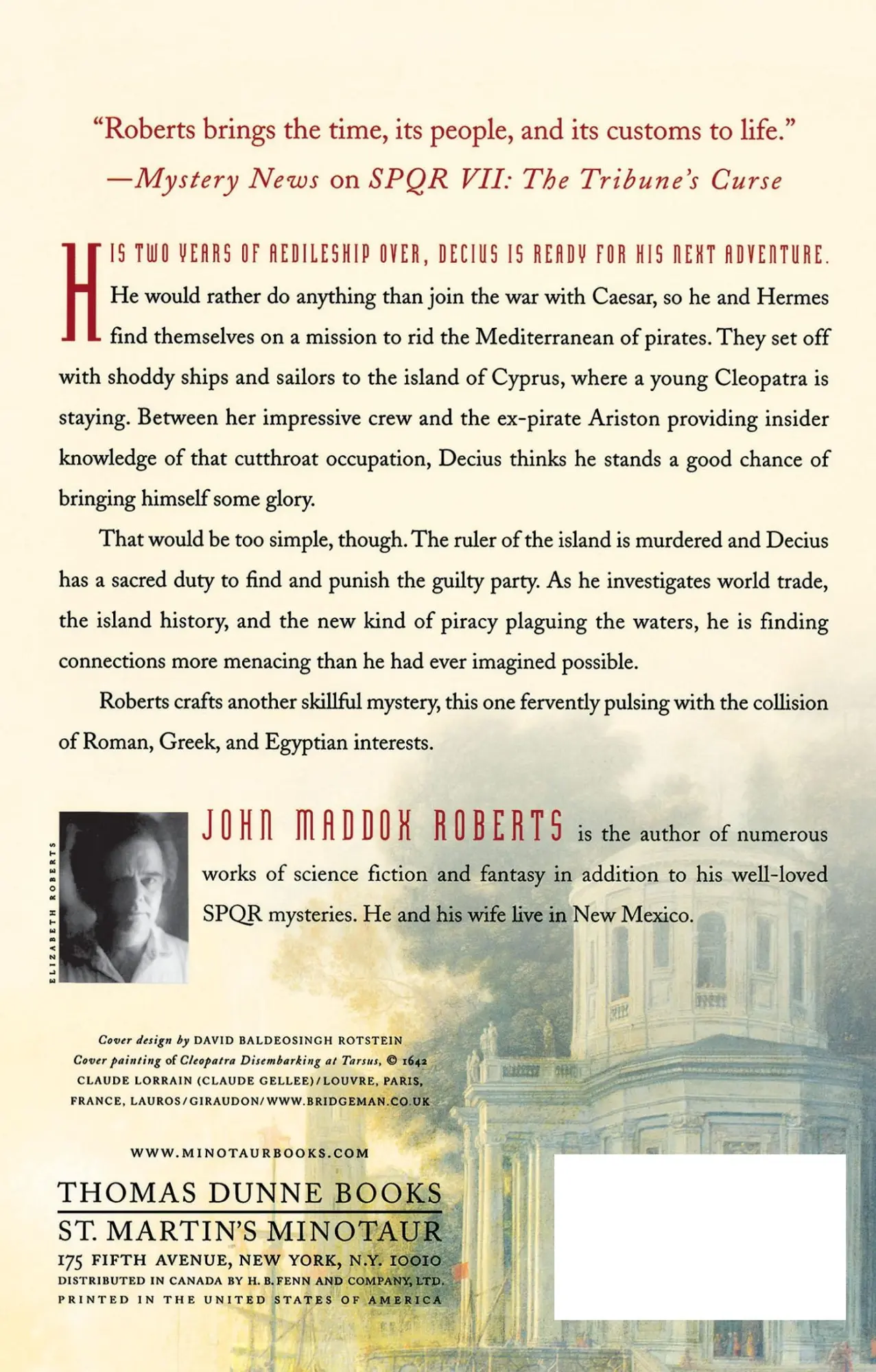 Rückseite: 9780312337247 | The Princess and the Pirates | John Maddox Roberts | Taschenbuch