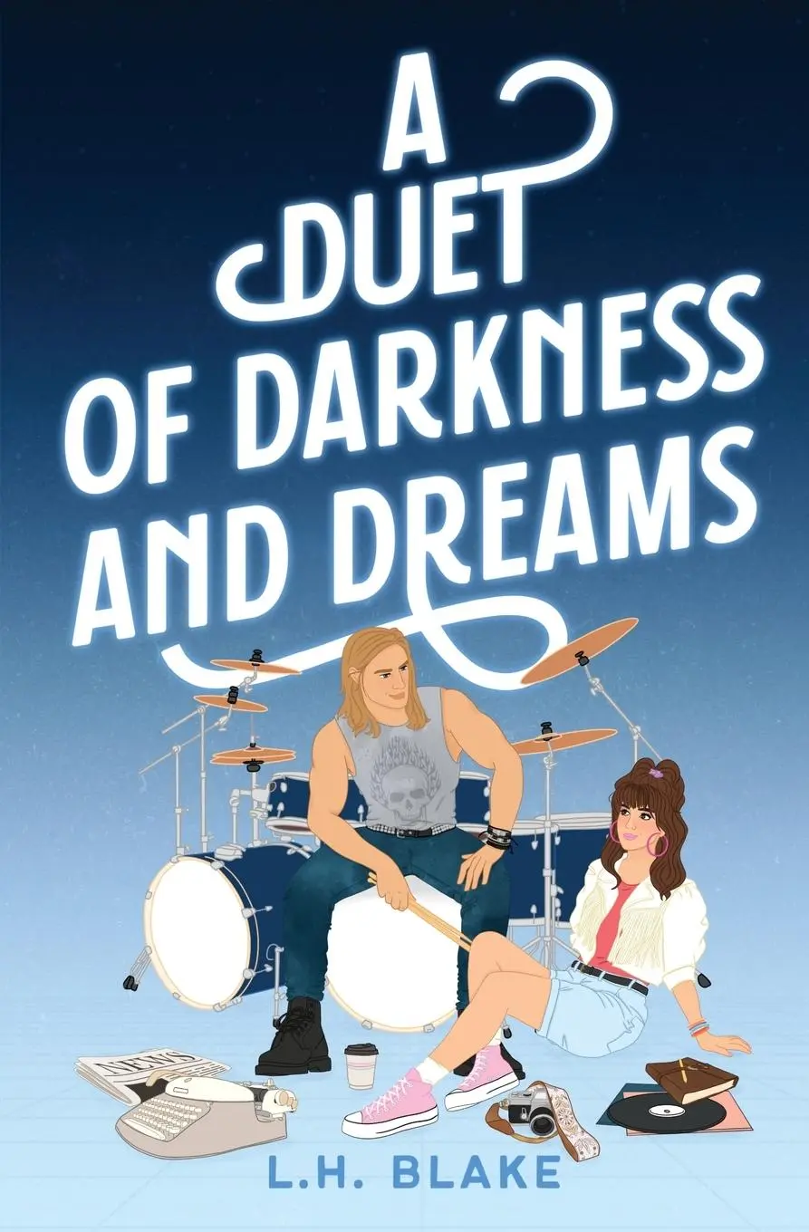 Cover: 9781738657247 | A Duet of Darkness and Dreams | An Off Limits 80s Romance | Blake