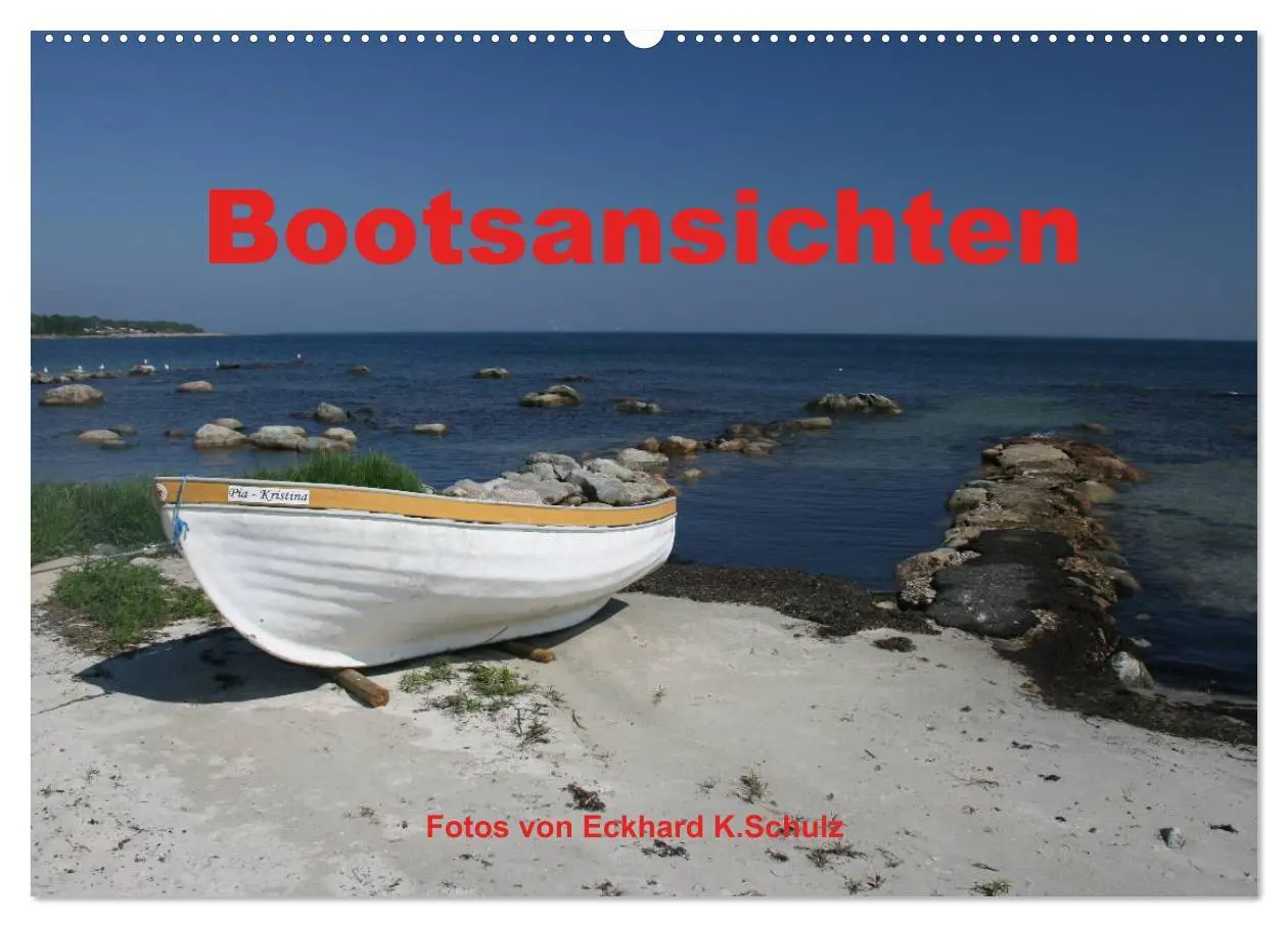 Cover: 9783516217247 | Bootsansichten (Wandkalender 2026 DIN A2 quer), CALVENDO...