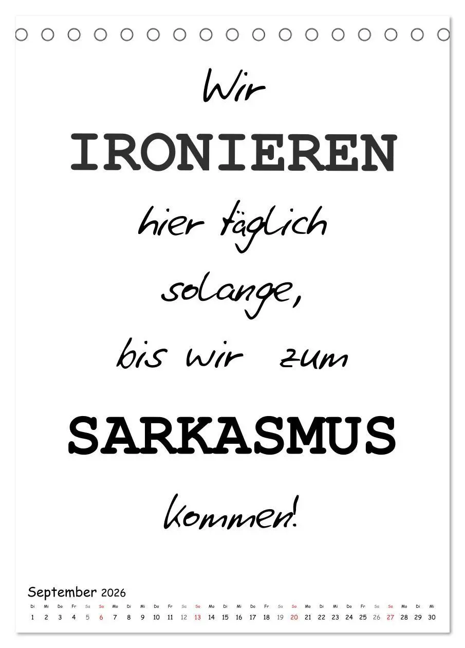 Bild: 9783516387247 | Typo-Kalender für das Büro. Gemeine und lustige Sprüche...