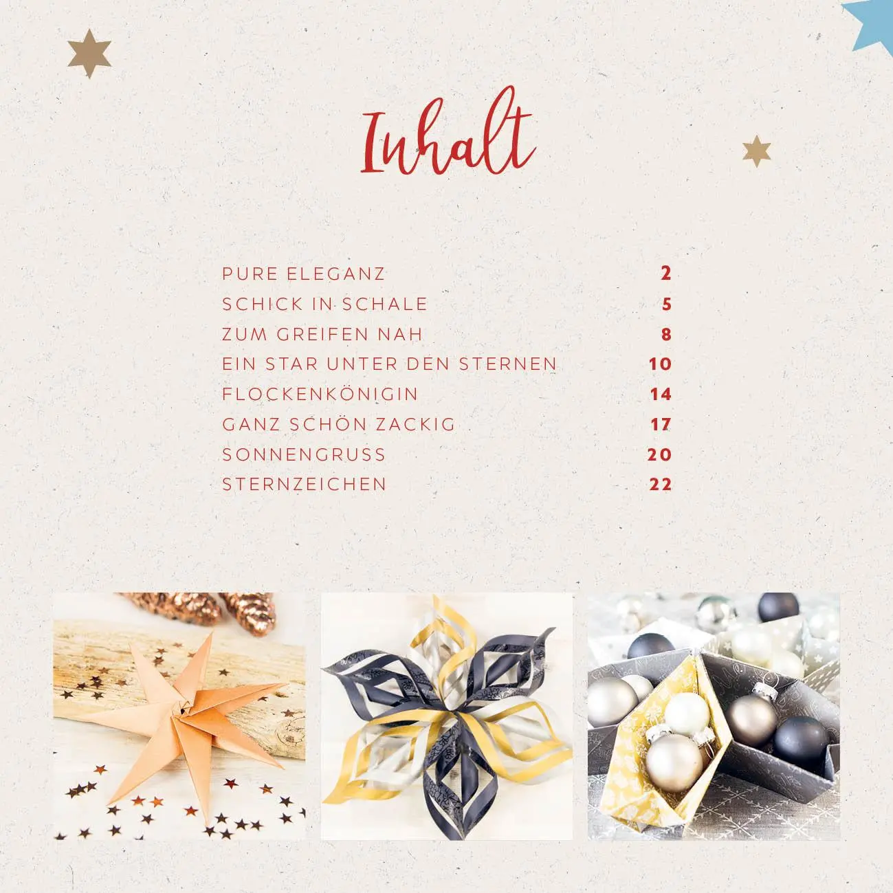 Bild: 9783745907247 | Origamisterne? Gerne! - Natural Christmas - Weihnachtliches...
