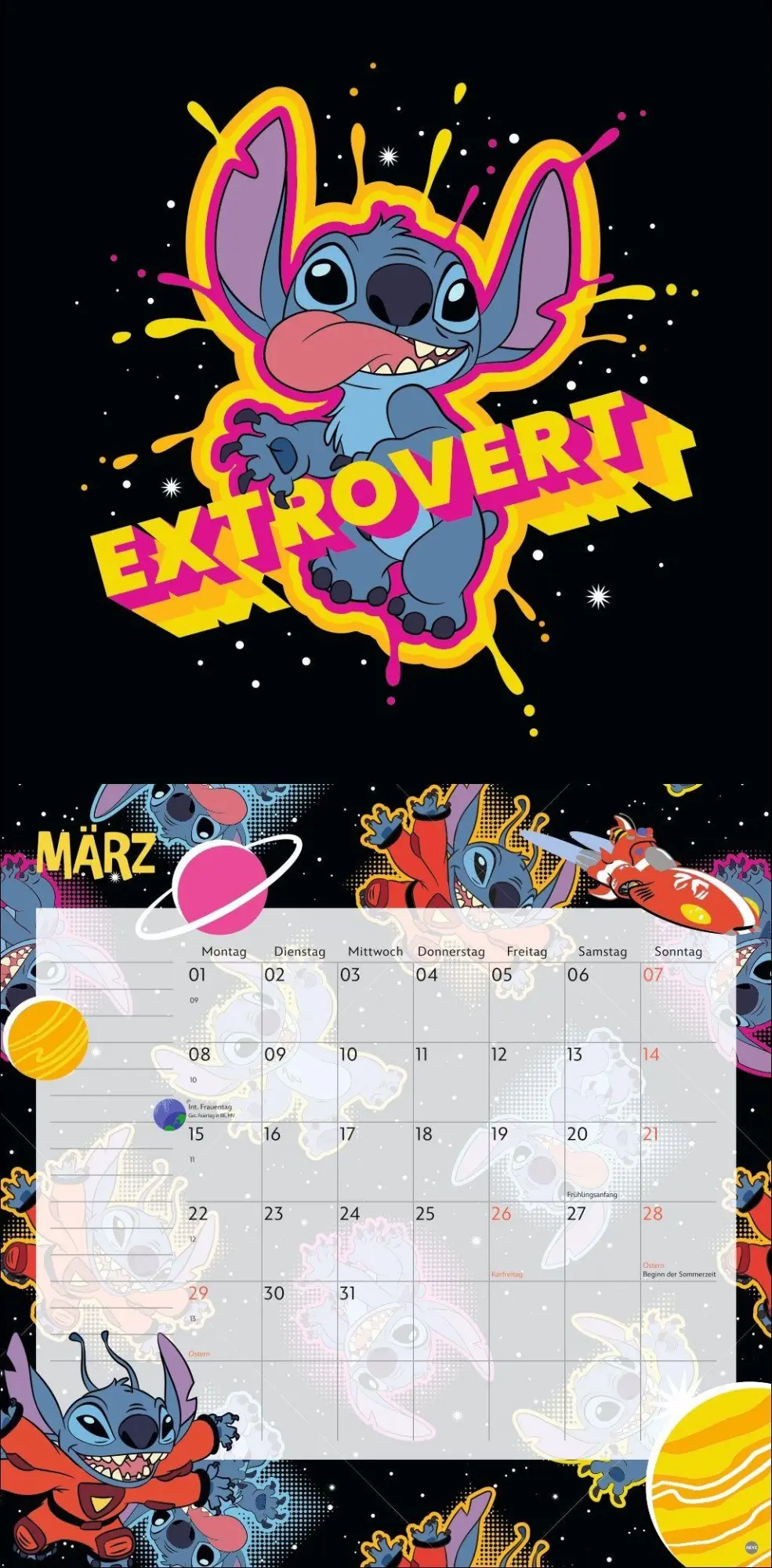 Bild: 9783756417247 | Stitch Broschurkalender 2027 | Kalender | 28 S. | Deutsch | 2027
