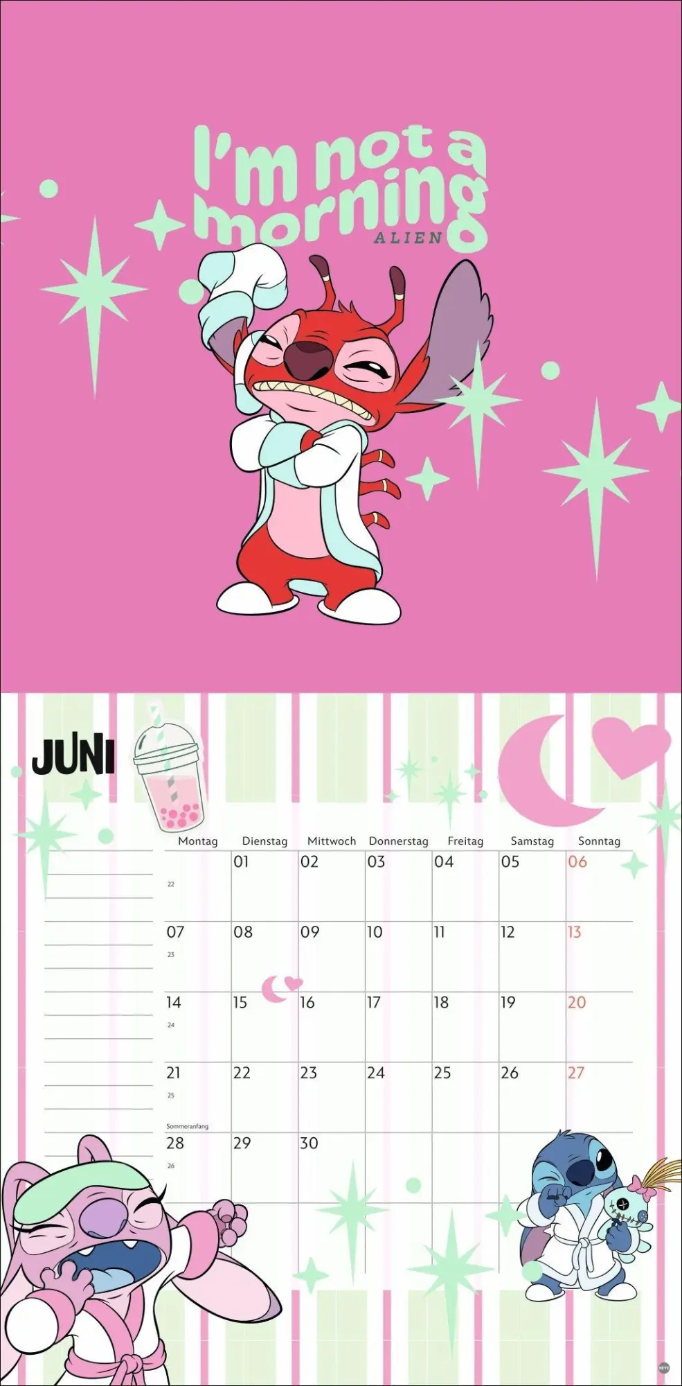 Bild: 9783756417247 | Stitch Broschurkalender 2027 | Kalender | 28 S. | Deutsch | 2027