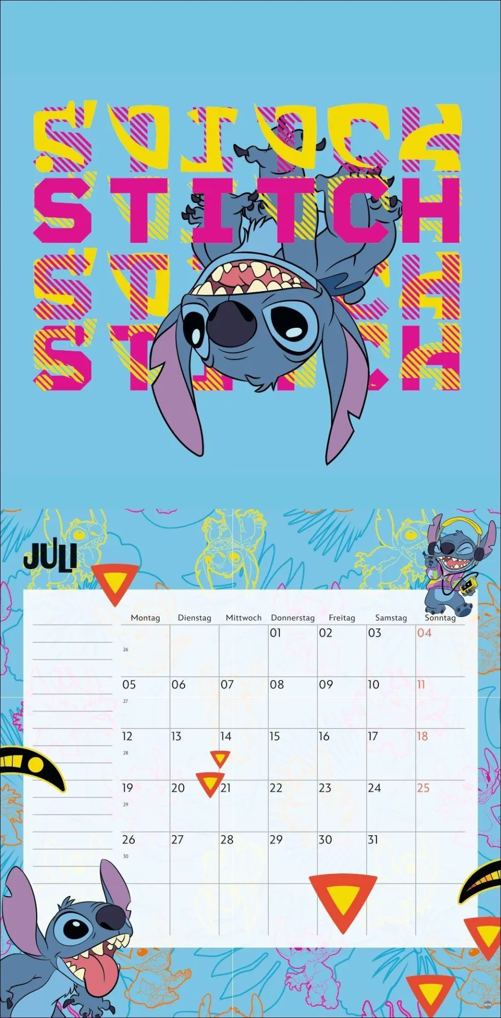 Bild: 9783756417247 | Stitch Broschurkalender 2027 | Kalender | 28 S. | Deutsch | 2027
