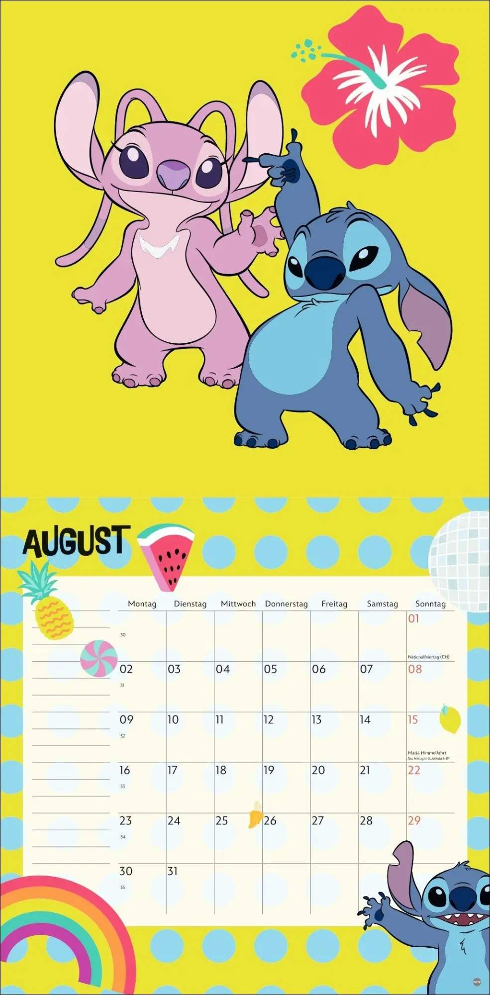 Bild: 9783756417247 | Stitch Broschurkalender 2027 | Kalender | 28 S. | Deutsch | 2027