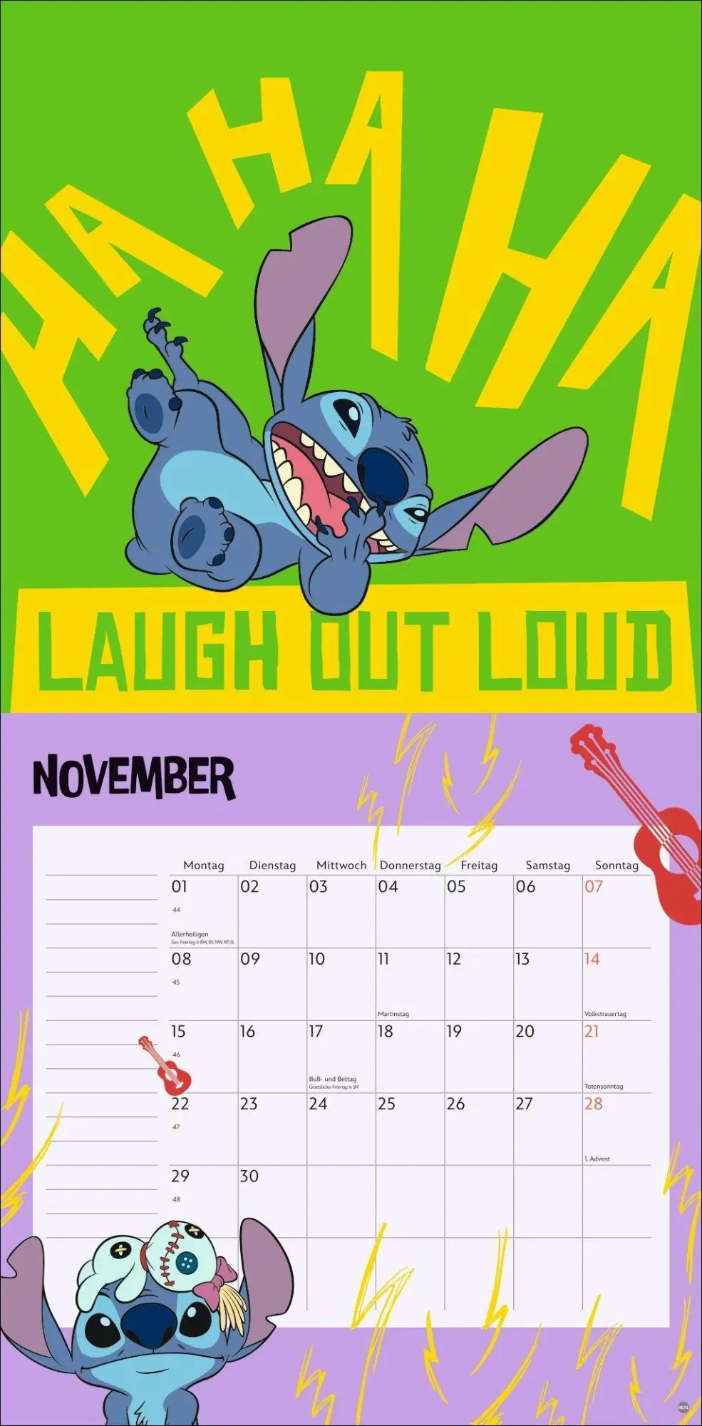 Bild: 9783756417247 | Stitch Broschurkalender 2027 | Kalender | 28 S. | Deutsch | 2027
