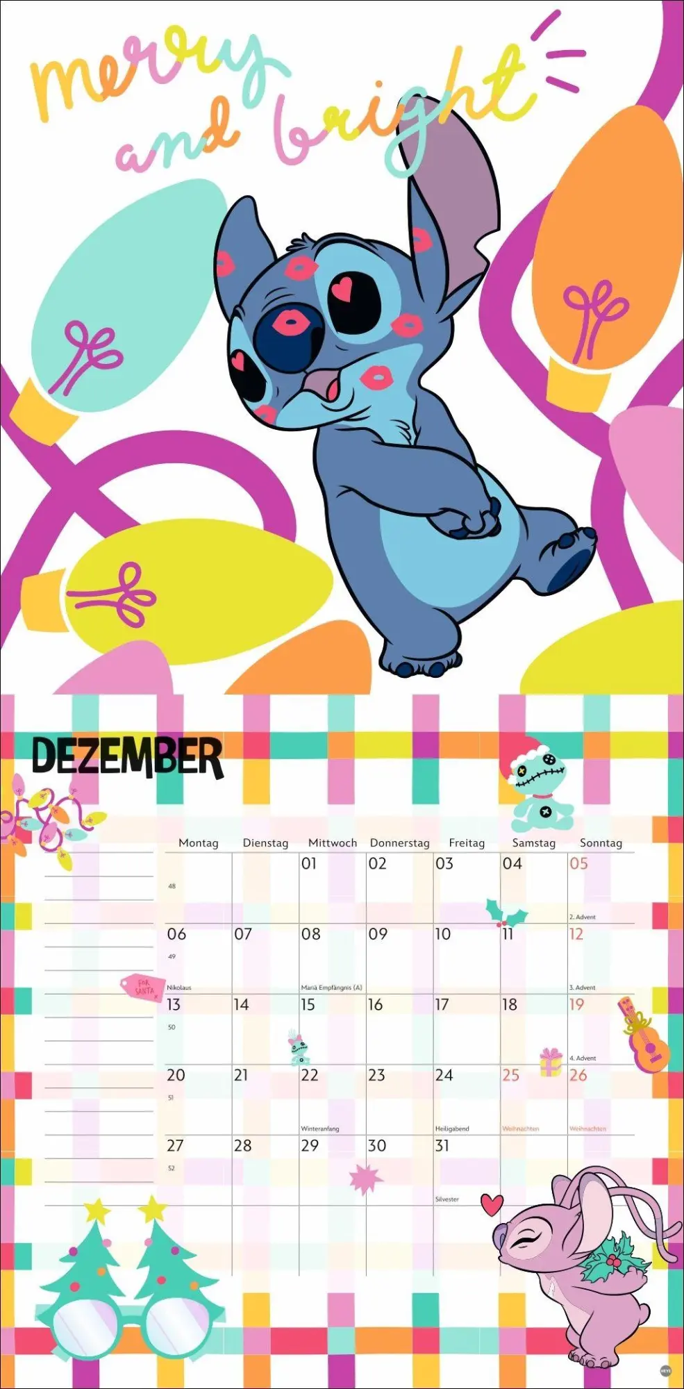 Bild: 9783756417247 | Stitch Broschurkalender 2027 | Kalender | 28 S. | Deutsch | 2027