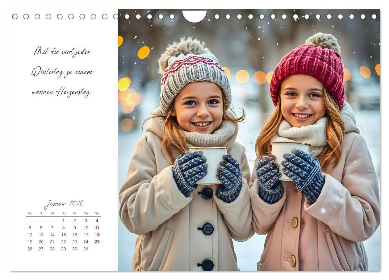 Bild: 9783457287347 | Schwesterzeit - Mit dir ist jeder Tag besonders (Wandkalender 2026...