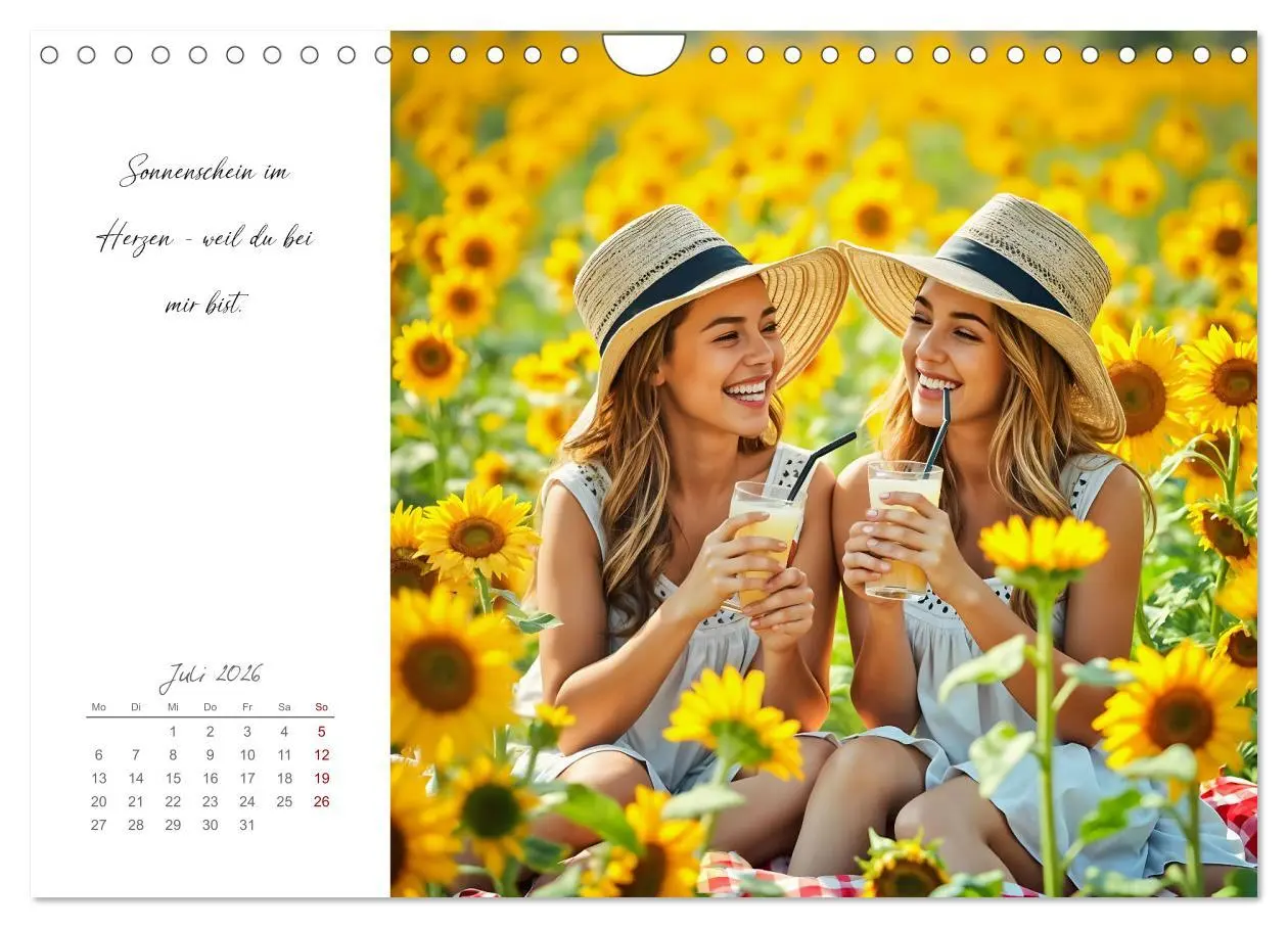 Bild: 9783457287347 | Schwesterzeit - Mit dir ist jeder Tag besonders (Wandkalender 2026...