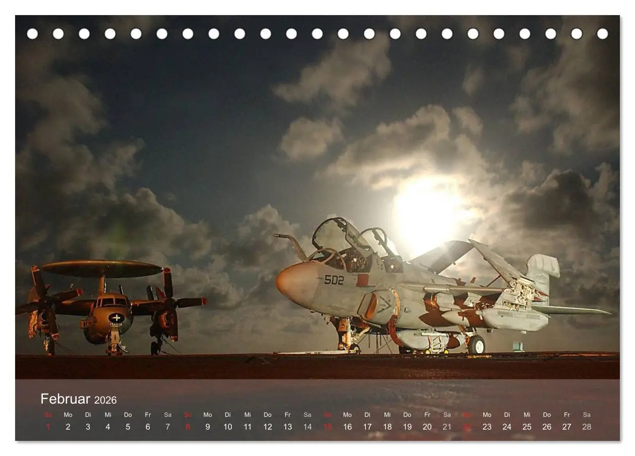 Bild: 9783516067347 | Luftwaffe. Kampfflugzeuge der USA (Tischkalender 2026 DIN A5 quer),...