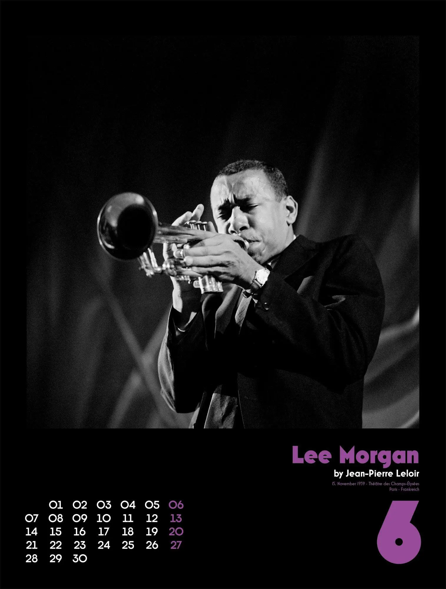 Bild: 9783838437347 | Jazz Kalender 2027 | Jean-Pierre Leloir (u. a.) | Kalender | 14 S.