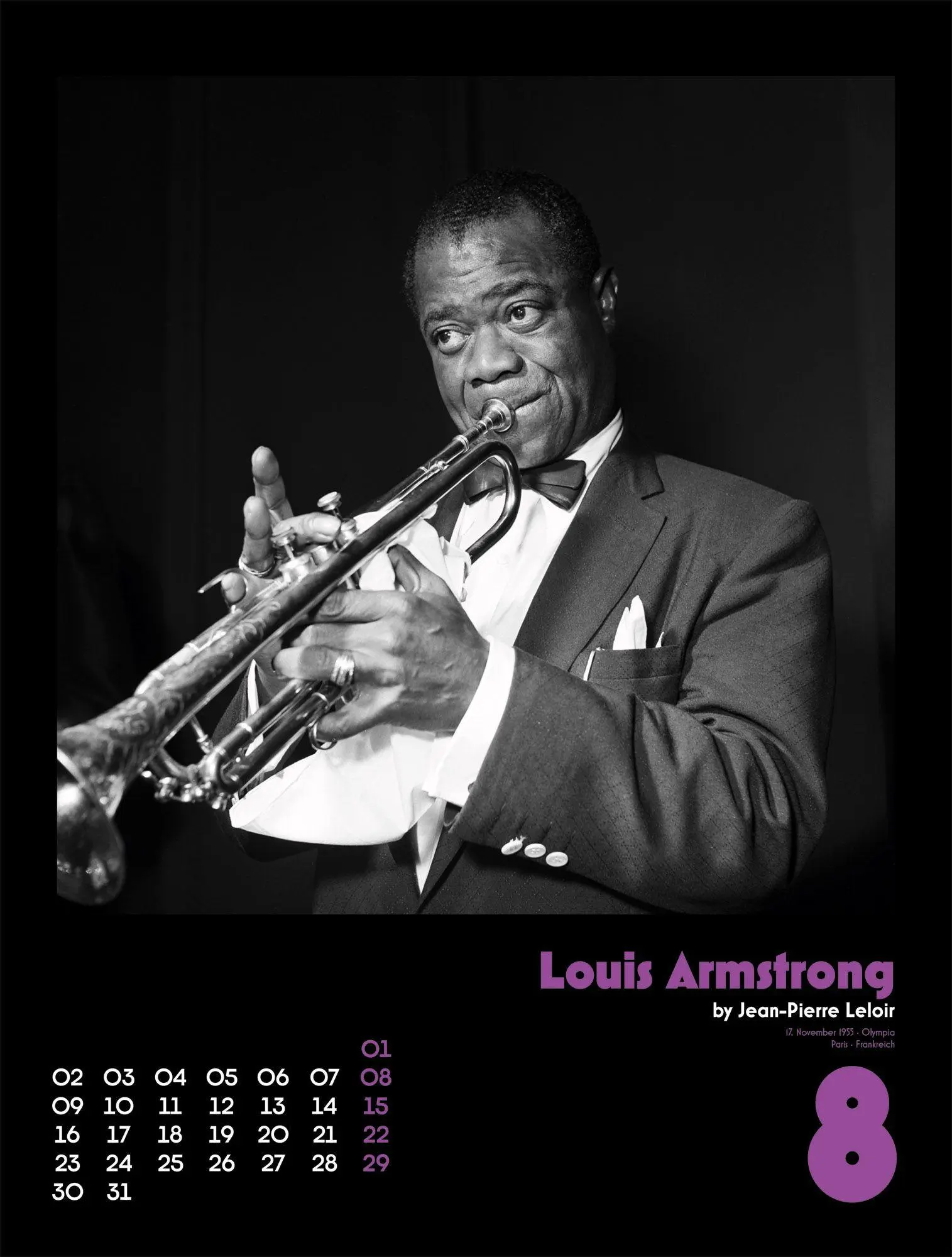 Bild: 9783838437347 | Jazz Kalender 2027 | Jean-Pierre Leloir (u. a.) | Kalender | 14 S.