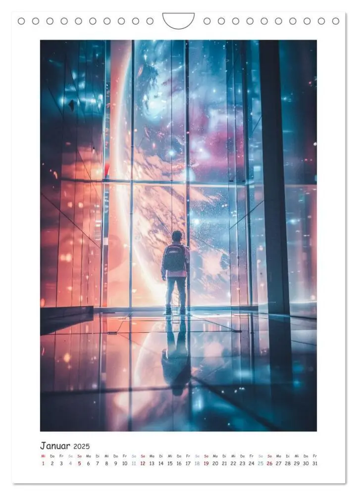 Bild: 9783383787447 | Jenseits der Sterne (Wandkalender 2025 DIN A4 hoch), CALVENDO...