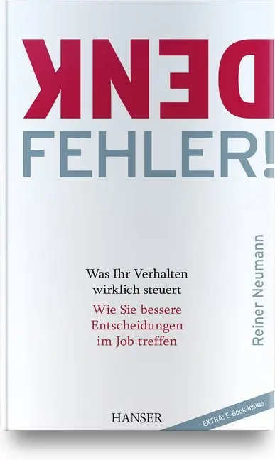 Cover: 9783446457447 | Denkfehler! | Reiner Neumann | Bundle | 1 Buch | Deutsch | 2019