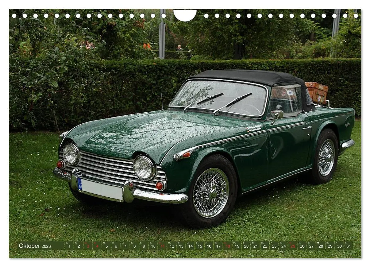 Bild: 9783457967447 | Oldtimer vergangenger Jahrzehnte (Wandkalender 2026 DIN A4 quer),...