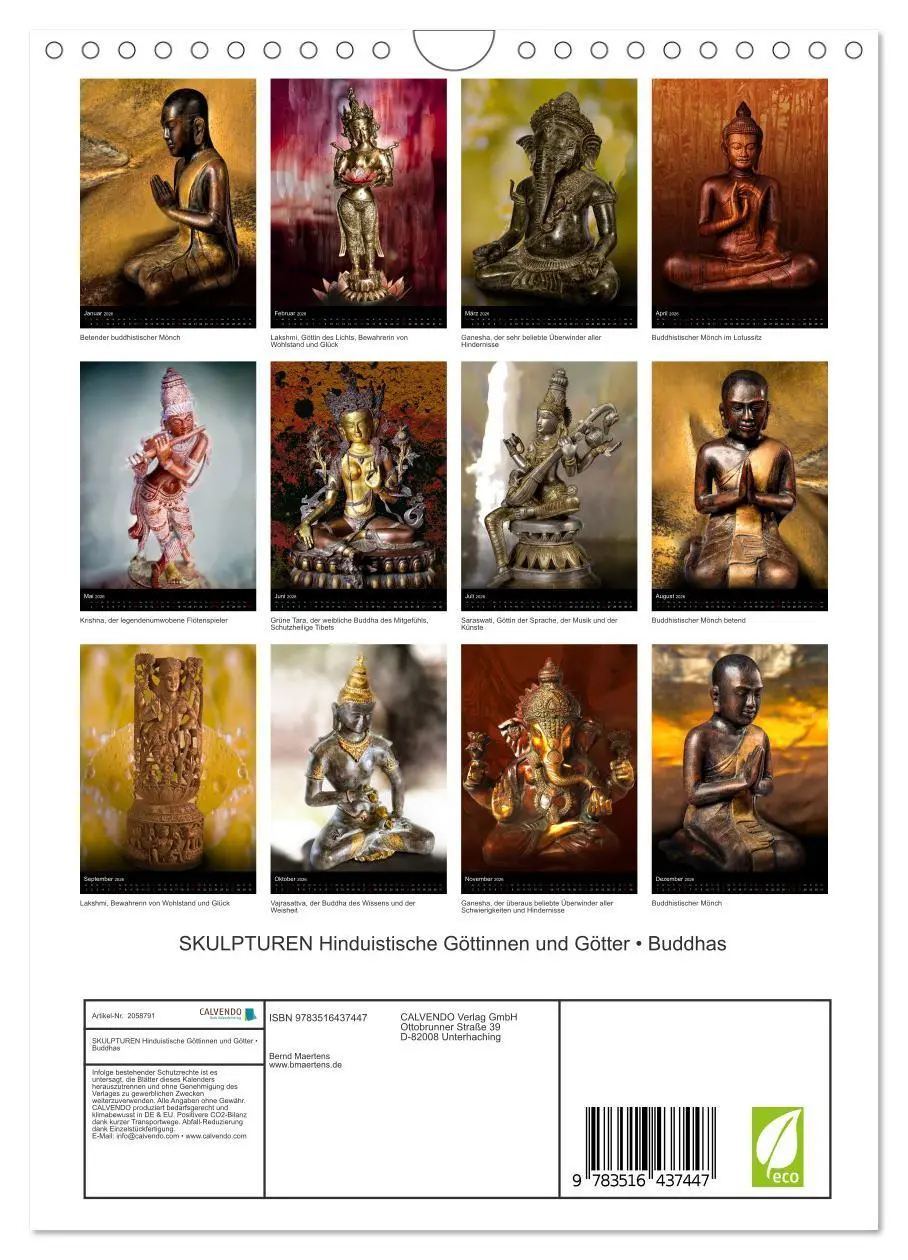 Bild: 9783516437447 | SKULPTUREN Hinduistische Göttinnen und Götter ¿ Buddhas...