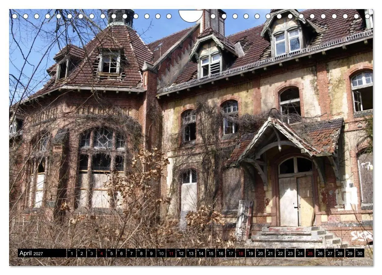 Bild: 9783594107447 | Beelitz Heilstätten-Faszination des Verfalls (Wandkalender 2027 DIN...