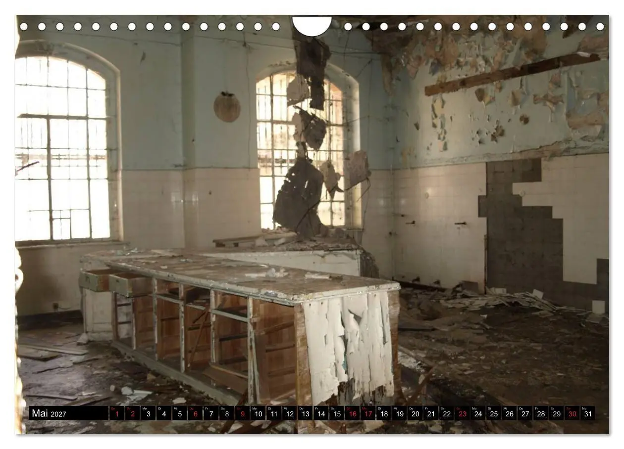 Bild: 9783594107447 | Beelitz Heilstätten-Faszination des Verfalls (Wandkalender 2027 DIN...