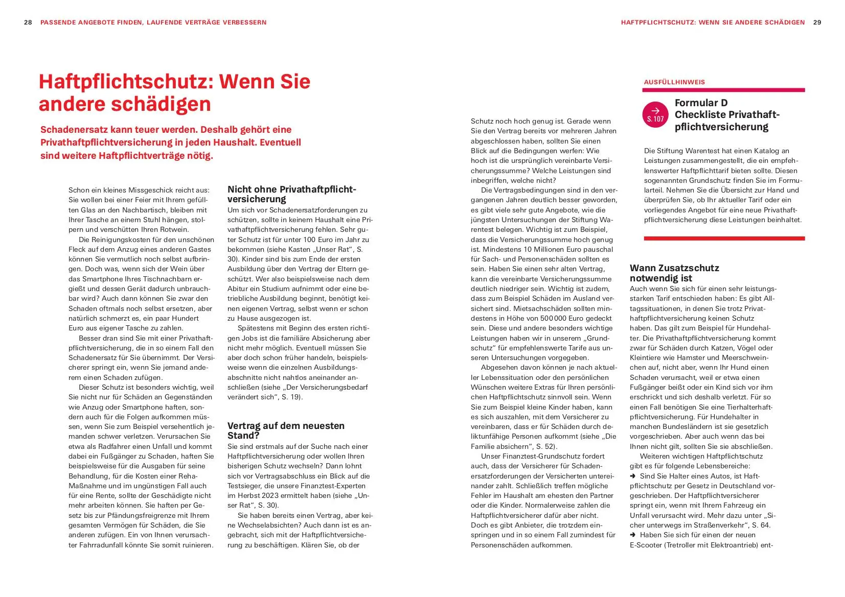 Bild: 9783747107447 | Das Versicherungs-Set | Stiftung Warentest | Taschenbuch | 144 S.