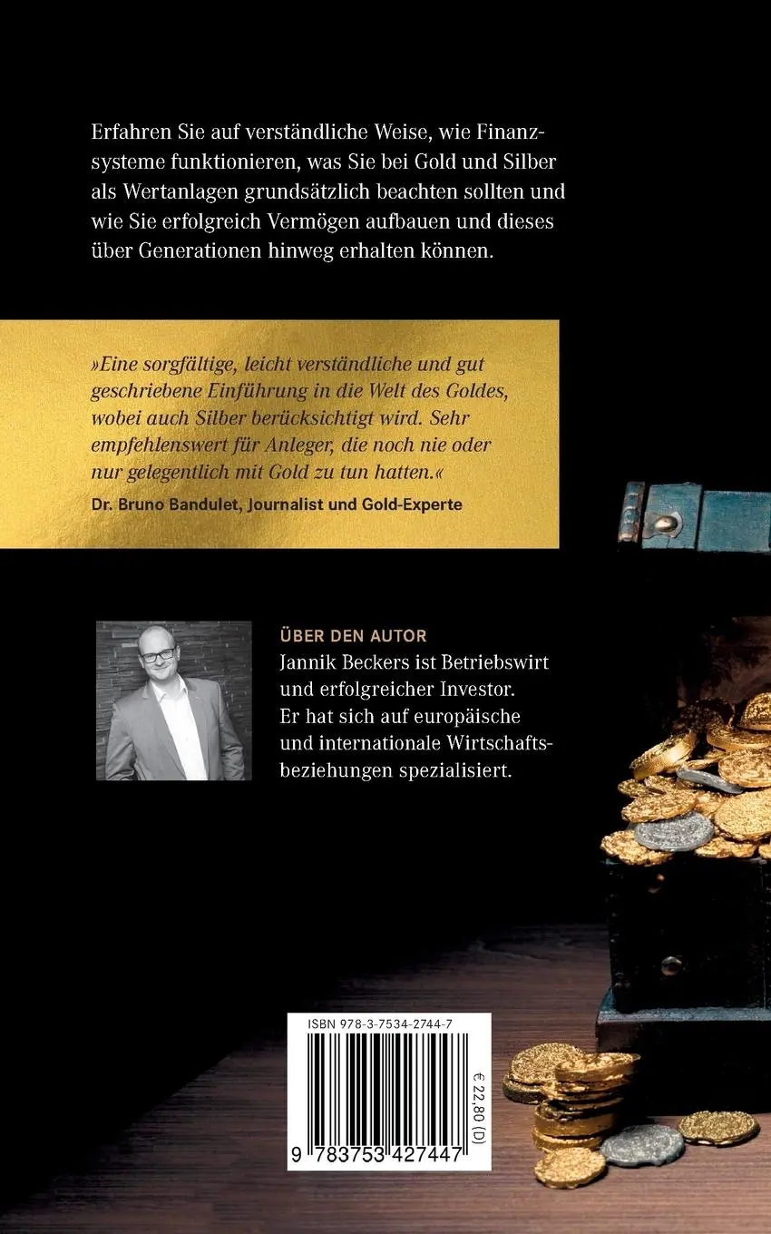 Rückseite: 9783753427447 | Das Abenteuer Edelmetalle | Gold und Silber kaufen | Jannik Beckers