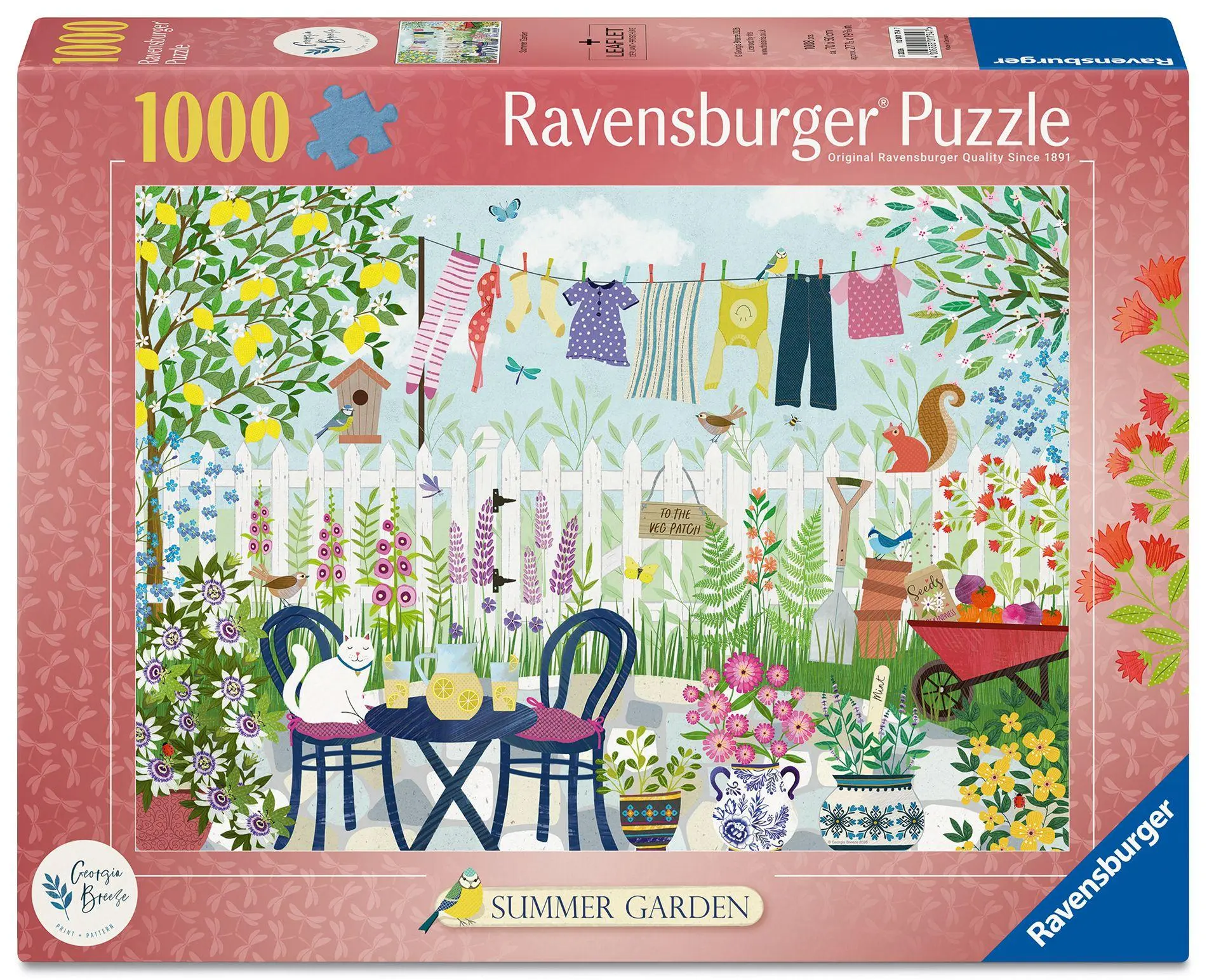 Cover: 4005555017547 | Erwachsenenpuzzle 1000 Teile - Sommergarten | Spiel | 12001754 | 2026