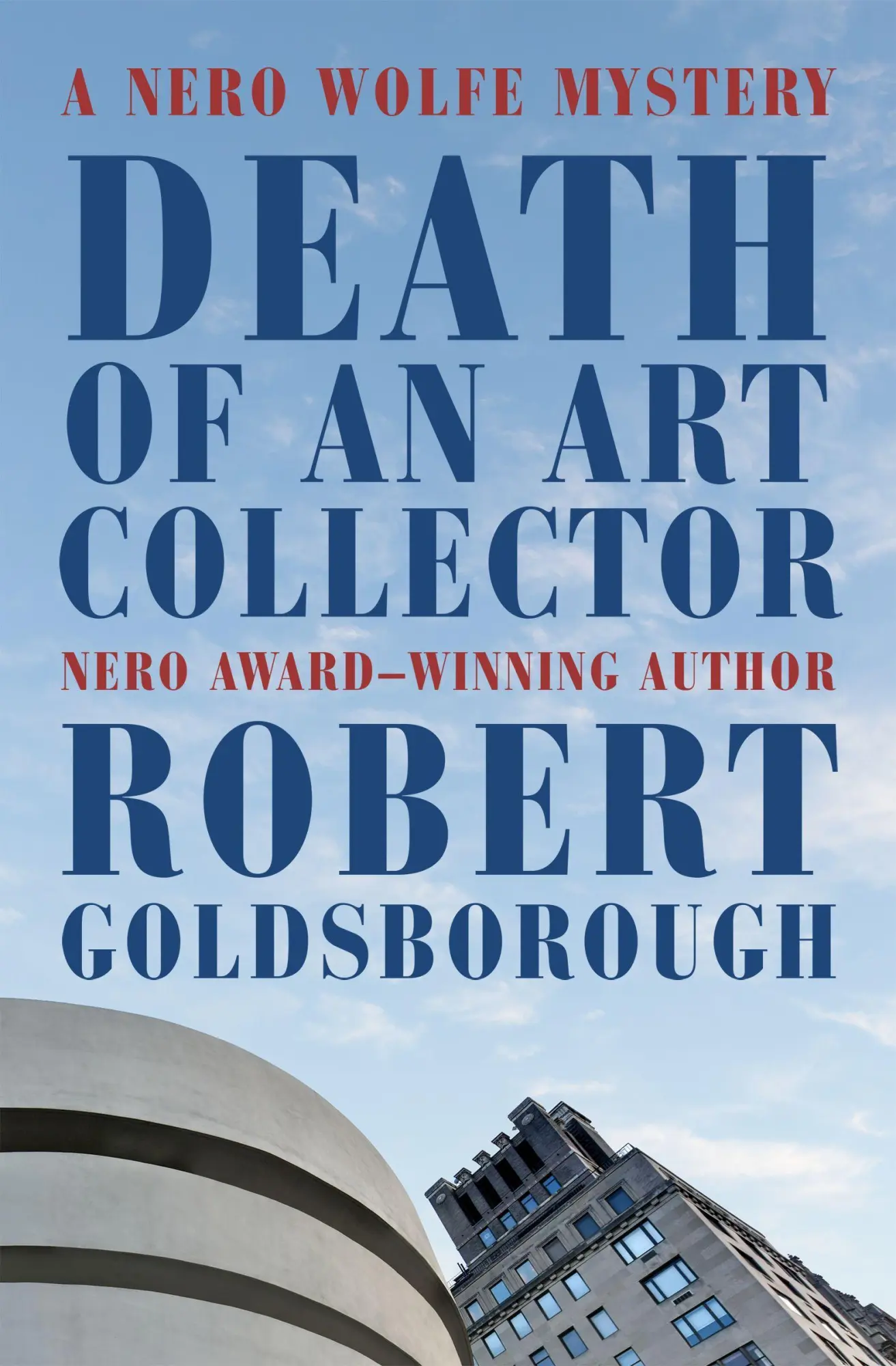 Cover: 9781504057547 | Death of an Art Collector | A Nero Wolfe Mystery | Robert Goldsborough