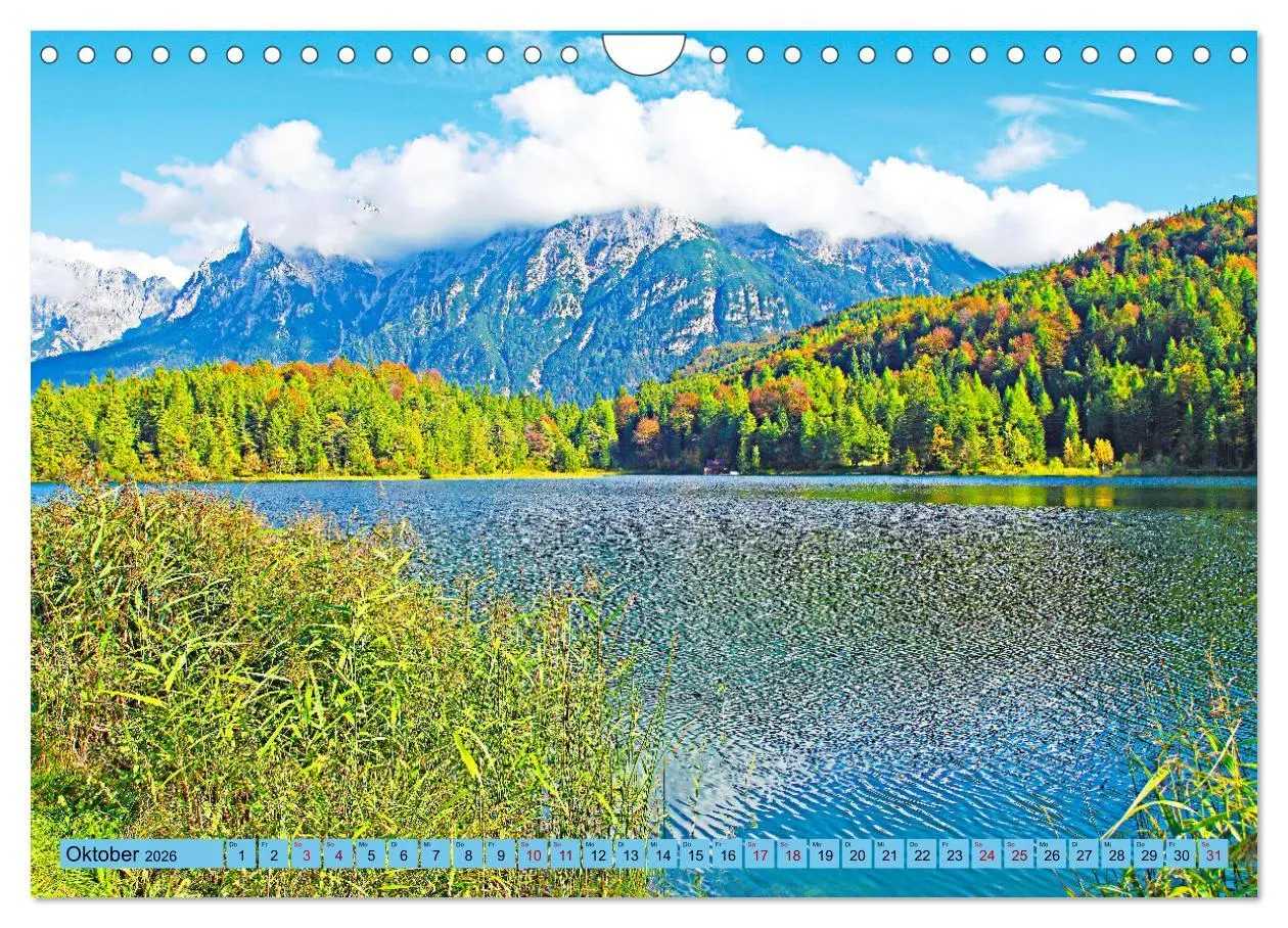 Bild: 9783457337547 | Rund um Mittenwald (Wandkalender 2026 DIN A4 quer), CALVENDO...