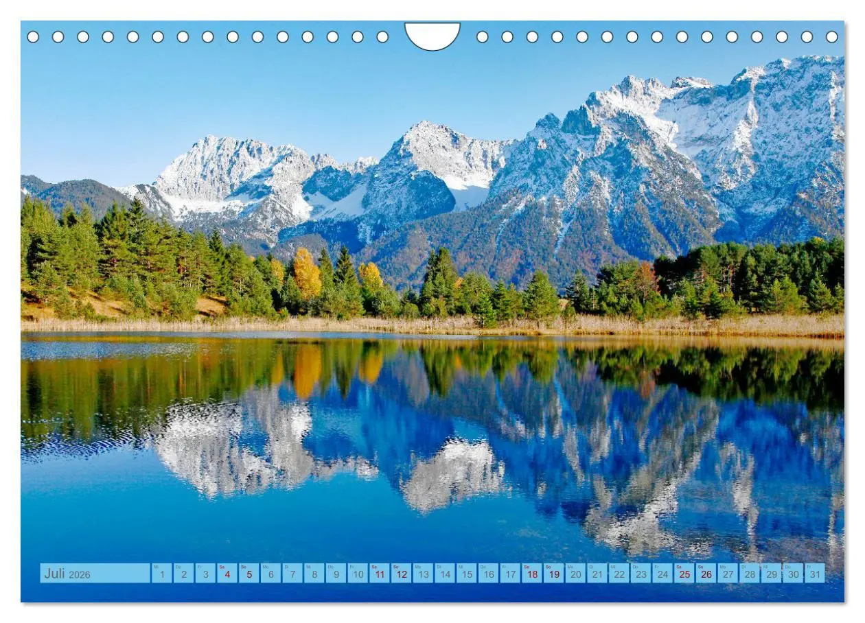 Bild: 9783457337547 | Rund um Mittenwald (Wandkalender 2026 DIN A4 quer), CALVENDO...