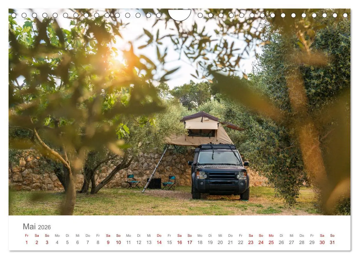 Bild: 9783457577547 | Abenteuer Vanlife - Glücklich unterwegs (Wandkalender 2026 DIN A4...
