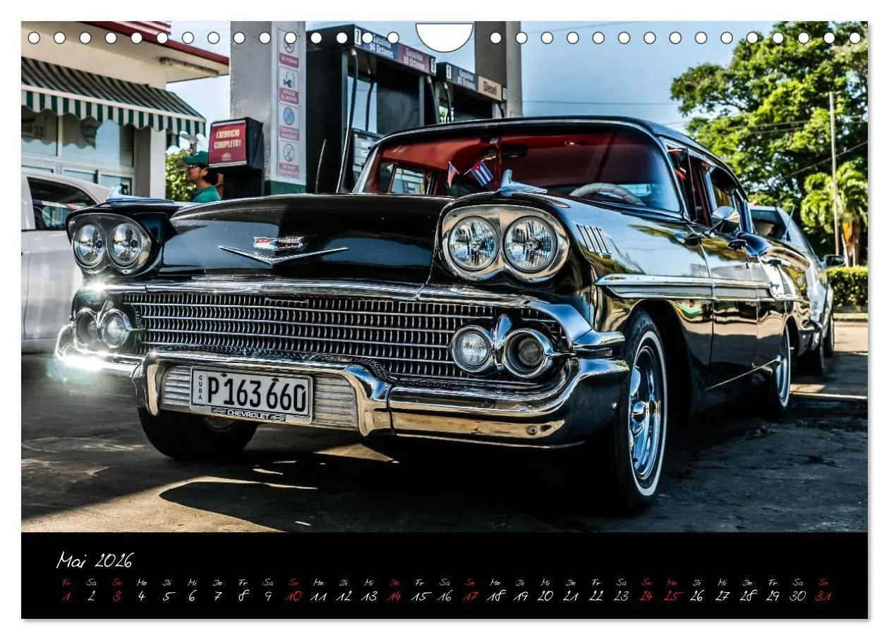 Bild: 9783516047547 | Kubas Klassische Automobile 2026 (Wandkalender 2026 DIN A4 quer),...