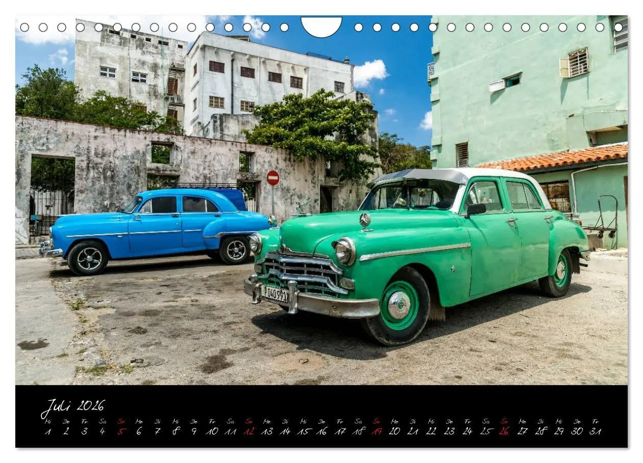 Bild: 9783516047547 | Kubas Klassische Automobile 2026 (Wandkalender 2026 DIN A4 quer),...