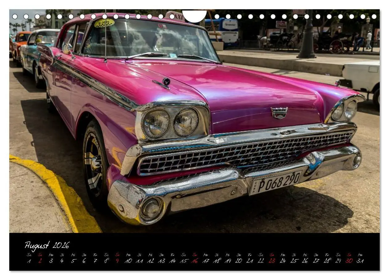 Bild: 9783516047547 | Kubas Klassische Automobile 2026 (Wandkalender 2026 DIN A4 quer),...