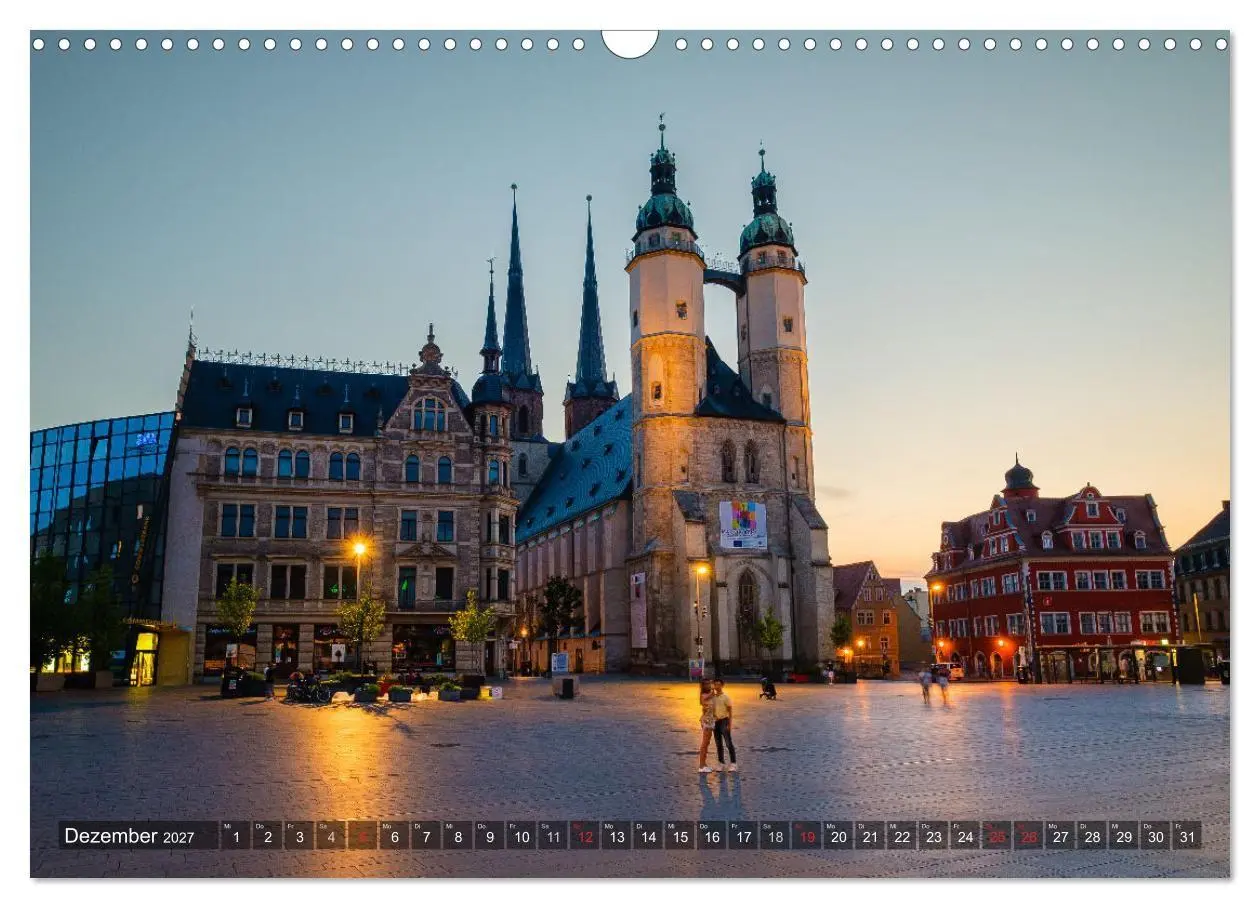 Bild: 9783594027547 | Ein Blick auf Halle an der Saale (Wandkalender 2027 DIN A3 quer),...