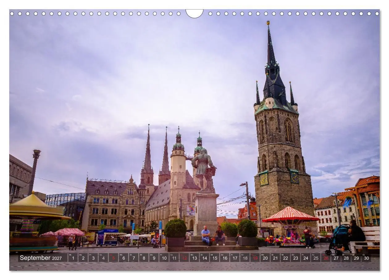 Bild: 9783594027547 | Ein Blick auf Halle an der Saale (Wandkalender 2027 DIN A3 quer),...