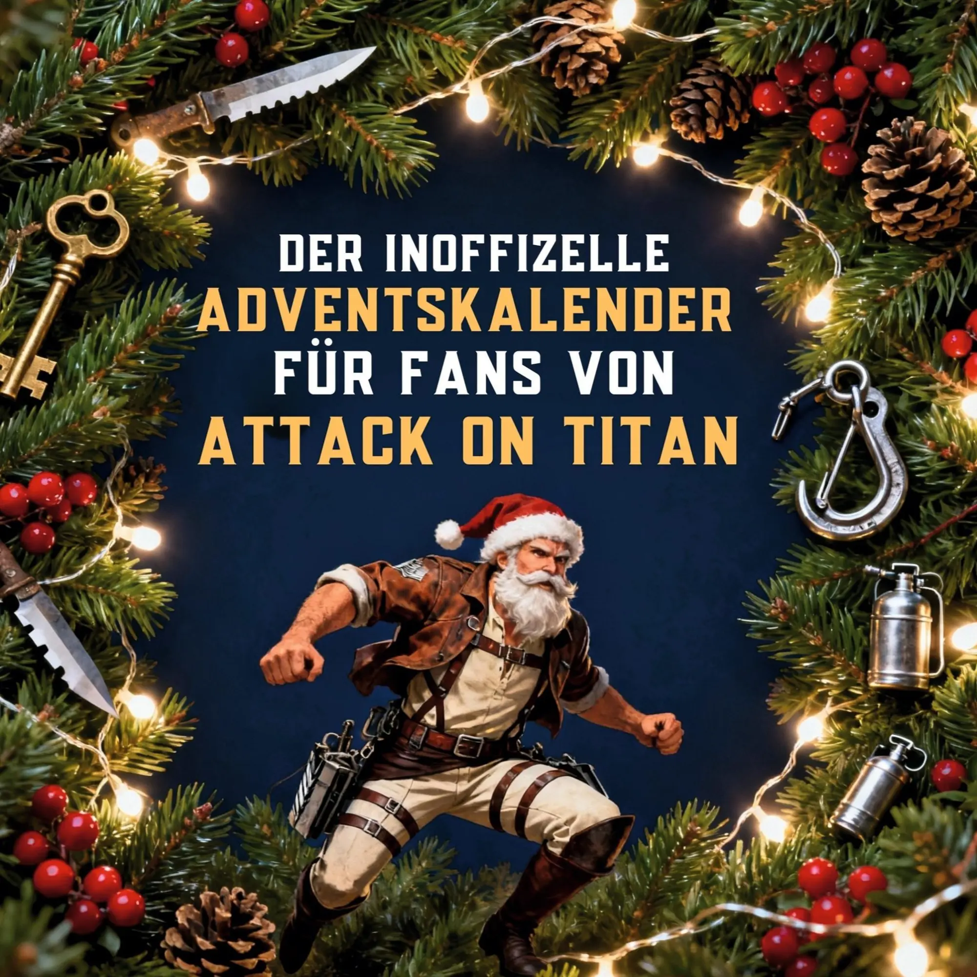Cover: 9783695317547 | Der inoffizielle Adventskalender für Fans von Attack on Titan | Buch