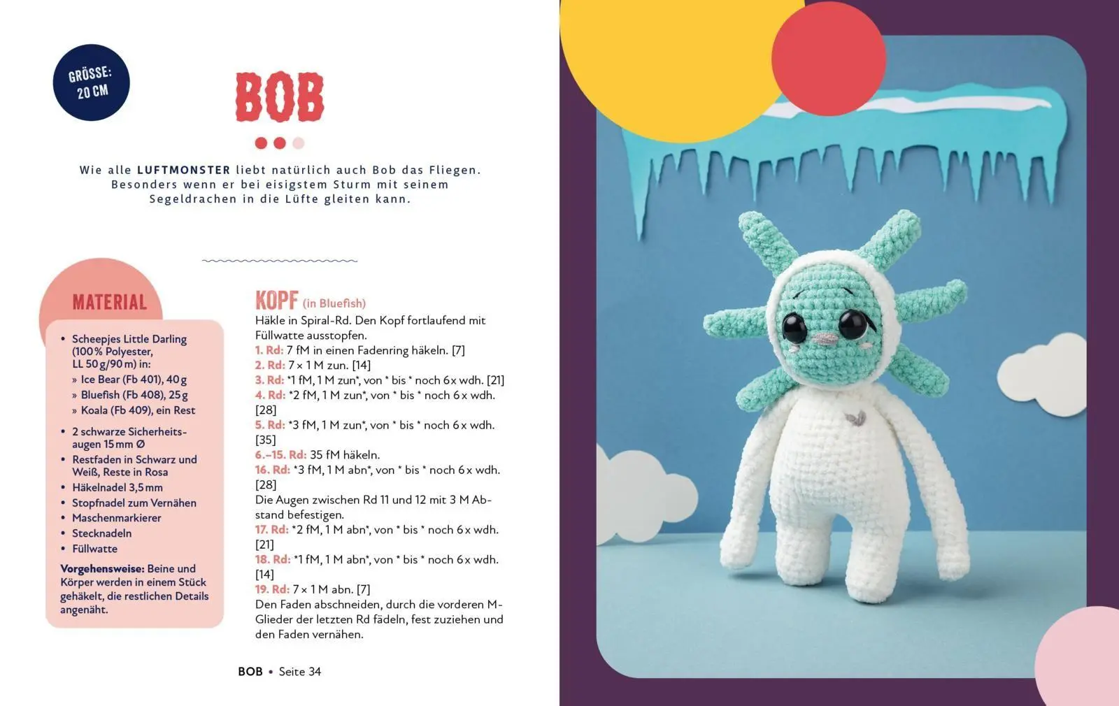 Bild: 9783747407547 | Die flauschigen Monster-Häkelbuddys | Linda Urbanneck | Taschenbuch