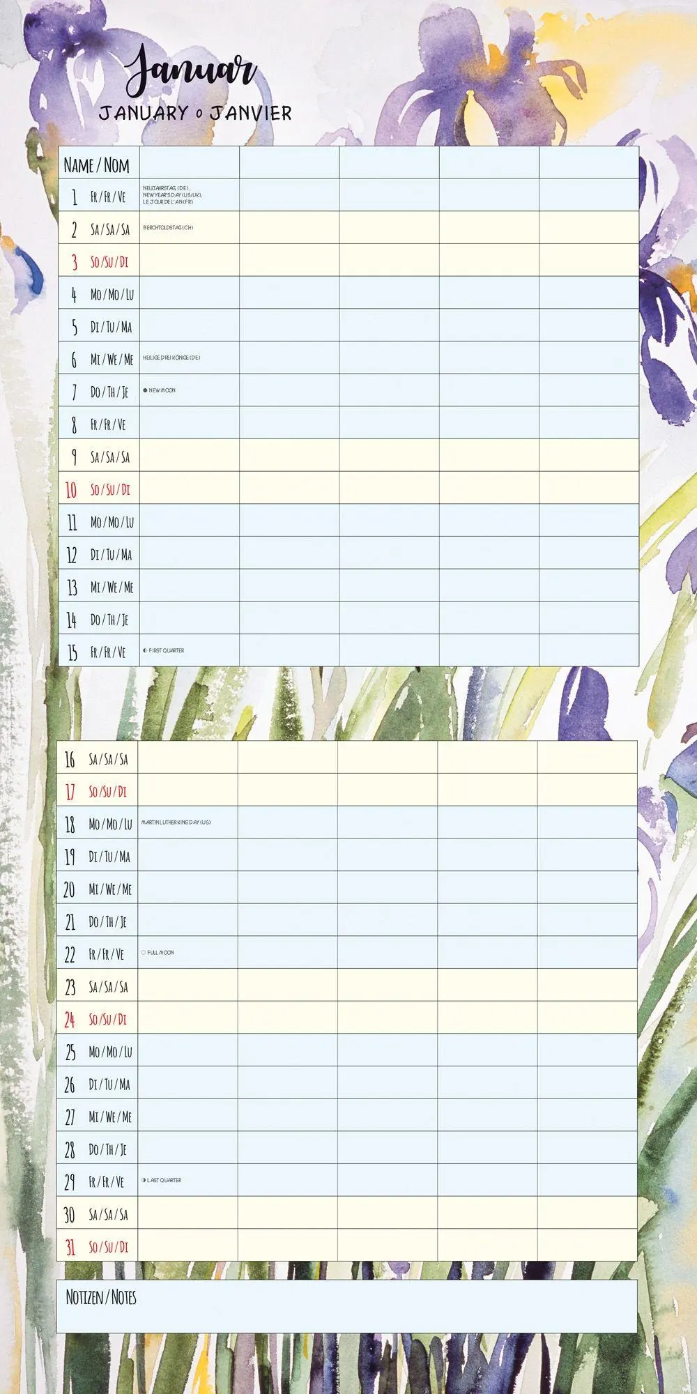 Bild: 9783959297547 | Organizer / Familienplaner 2027 | Kalender 2027 | Kalender | 28 S.