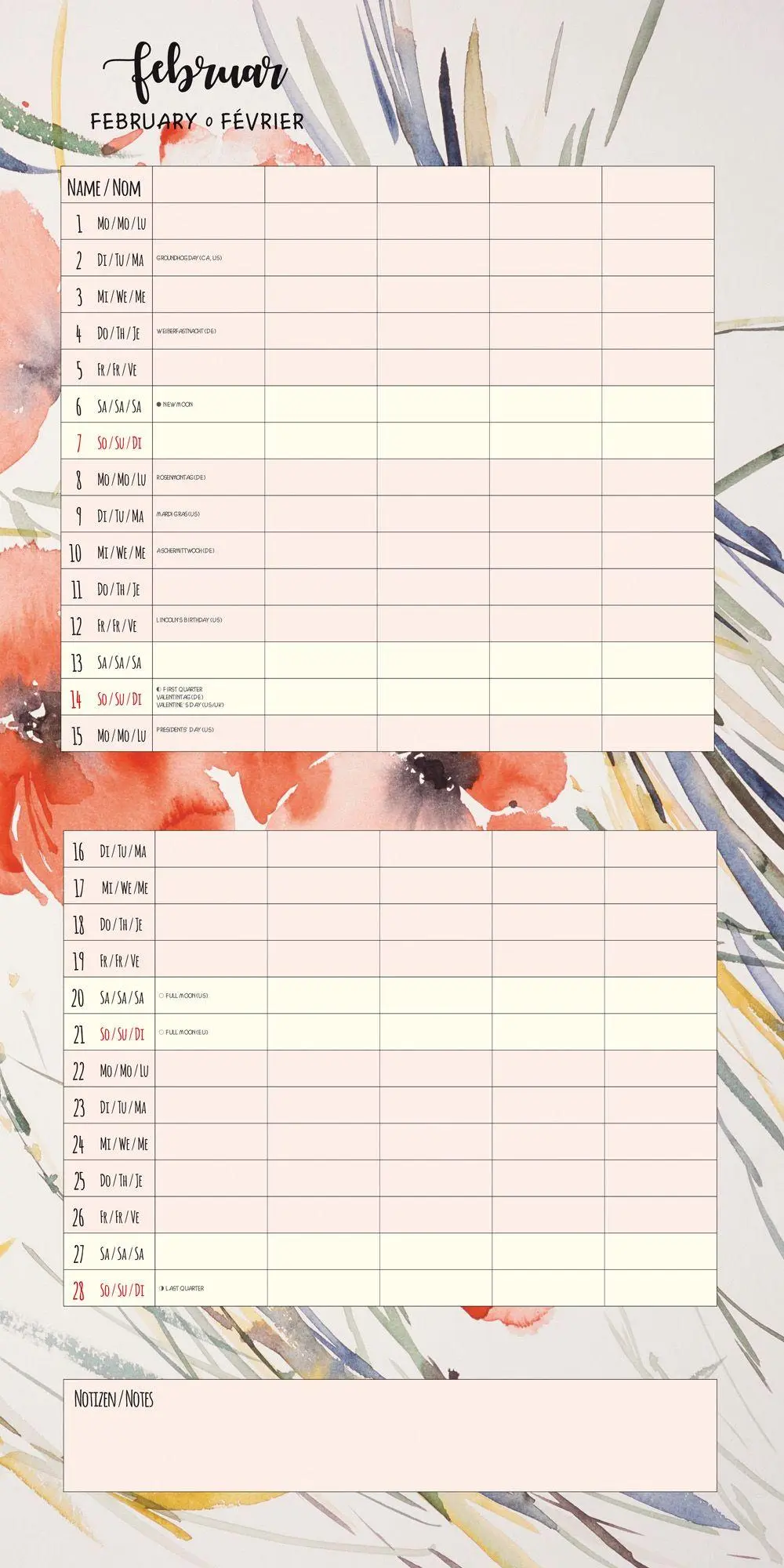 Bild: 9783959297547 | Organizer / Familienplaner 2027 | Kalender 2027 | Kalender | 28 S.