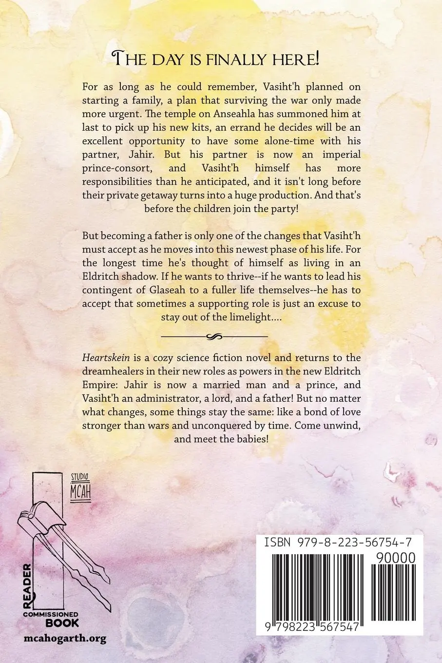 Rückseite: 9798223567547 | Heartskein | M. C. A. Hogarth | Taschenbuch | Englisch | 2020