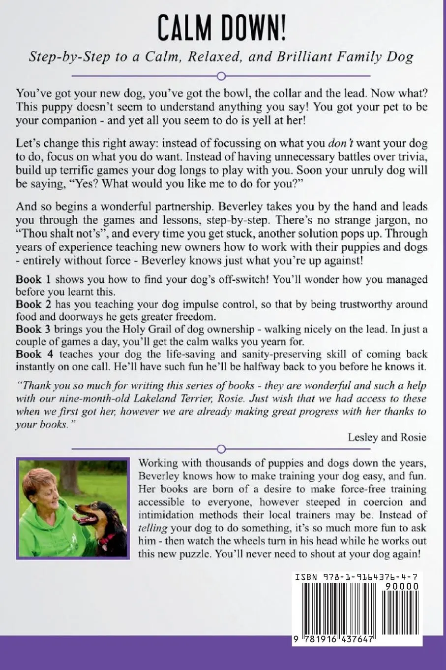 Rückseite: 9781916437647 | Essential Skills for a Brilliant Family Dog | Books 1-4 | Courtney