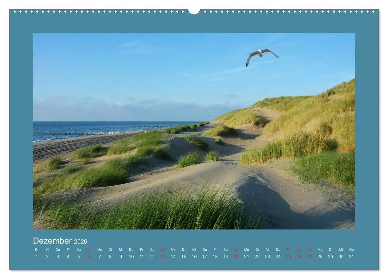 Bild: 9783457707647 | Sanddünen an der Nordsee in den Niederlanden (hochwertiger Premium...
