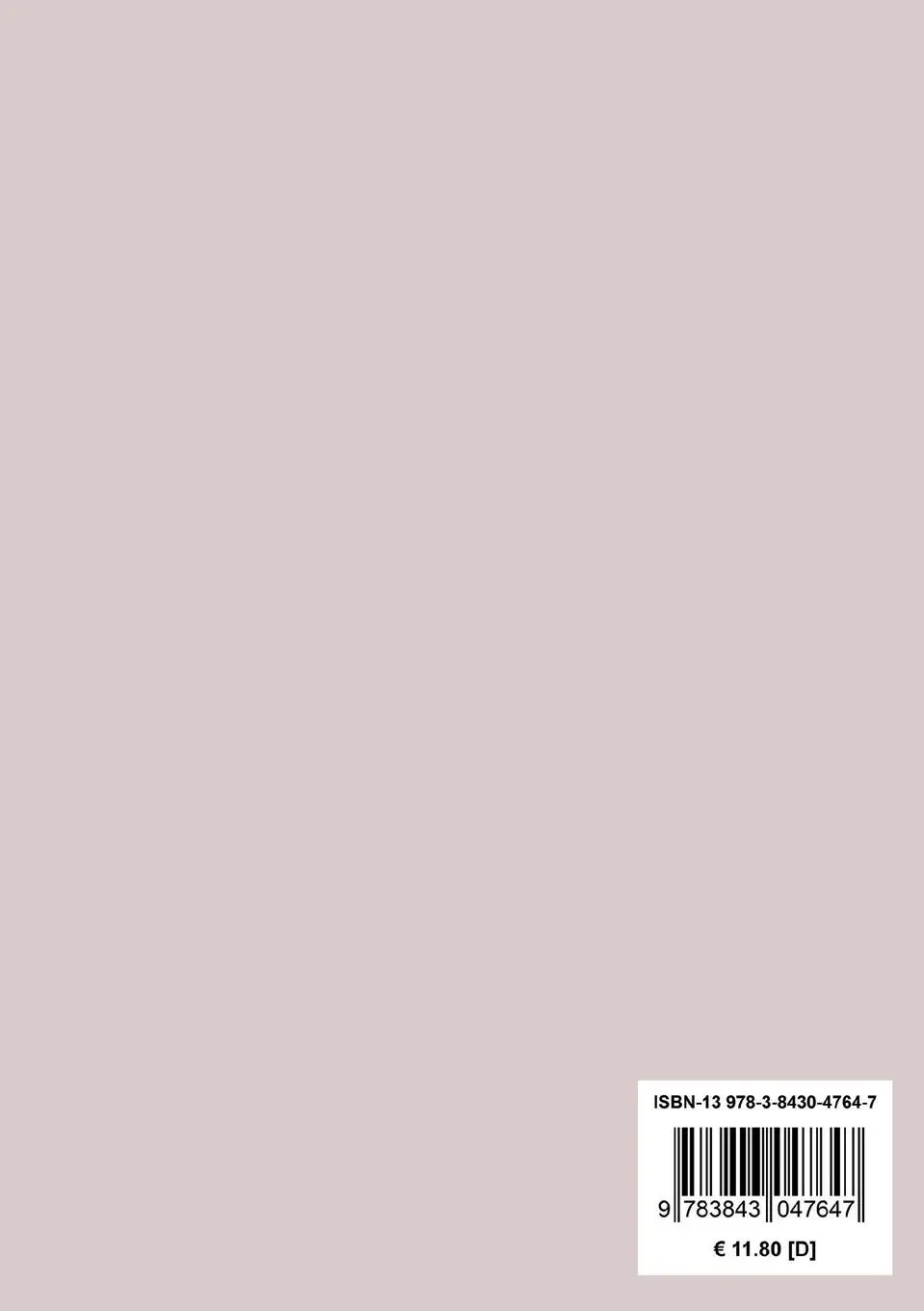 Rückseite: 9783843047647 | Augenblicksbilder aus einem Jugendleben | Charitas Bischoff | Buch