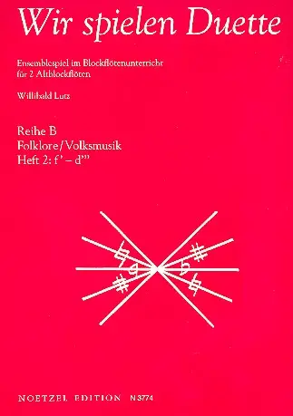 Cover: 9790204537747 | Wir Spielen Duette Reihe B Heft 2 | Willibald Lutz | Buch