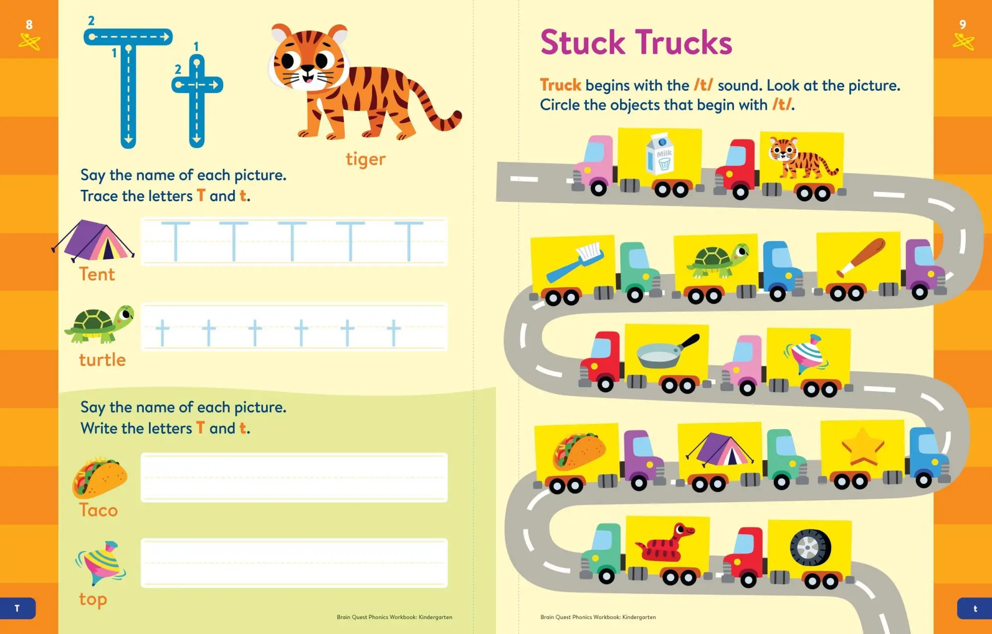 Bild: 9781523527847 | Brain Quest Phonics Workbook: Kindergarten | Workman Publishing | Buch
