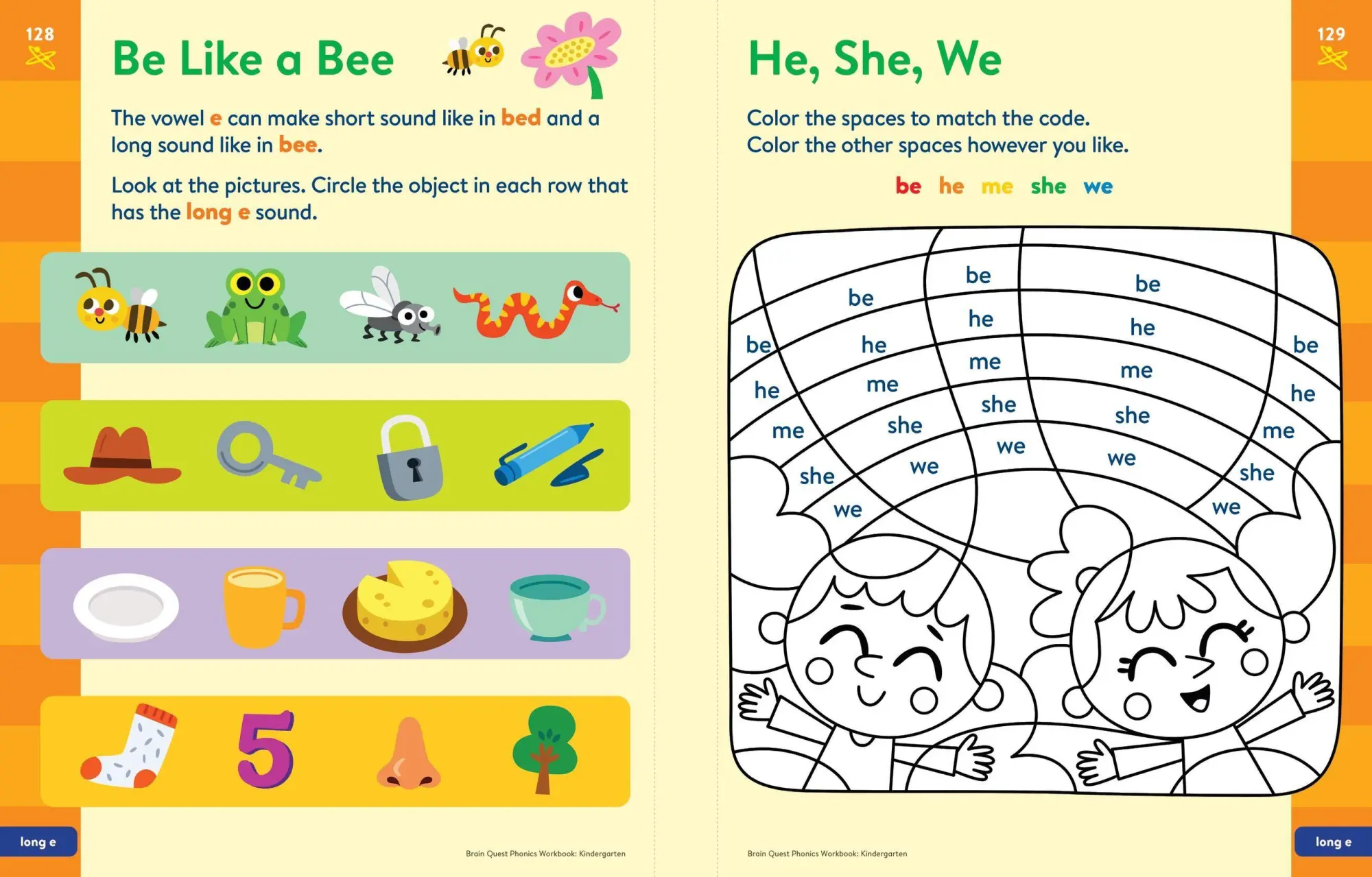 Bild: 9781523527847 | Brain Quest Phonics Workbook: Kindergarten | Workman Publishing | Buch